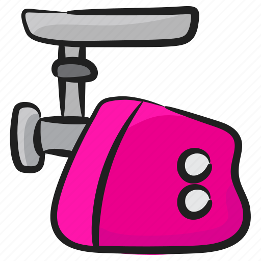Food mincer, meat grinder, meat mincer, mixer grinder, spice grinder icon - Download on Iconfinder