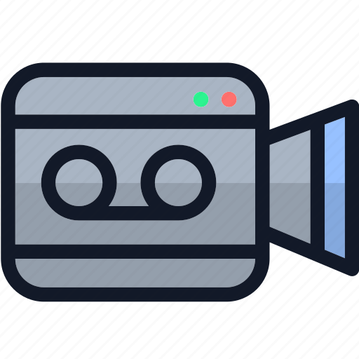 Camera, electronics, movie, movie camera, multimedia, video icon - Download on Iconfinder