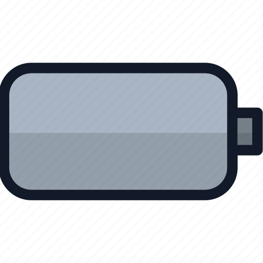 Battery, electronics, empty, energy, technology icon - Download on Iconfinder