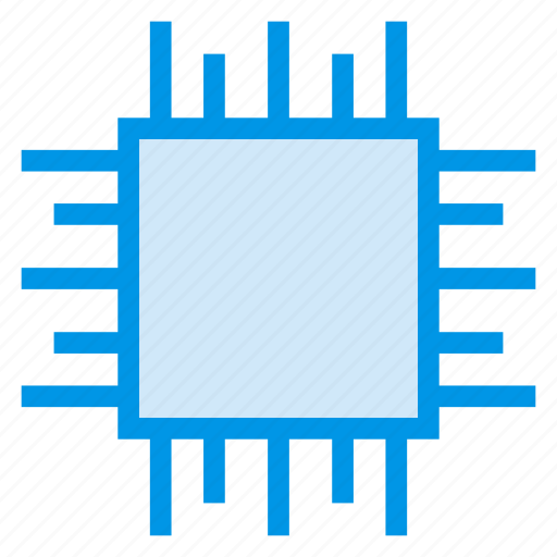 Computer, cpu, electronic, microchip, multimedia, pc, processor icon - Download on Iconfinder