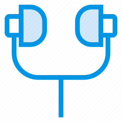 Bluetooth, earphones, earspeakers, hand, headphone, headphones icon - Download on Iconfinder