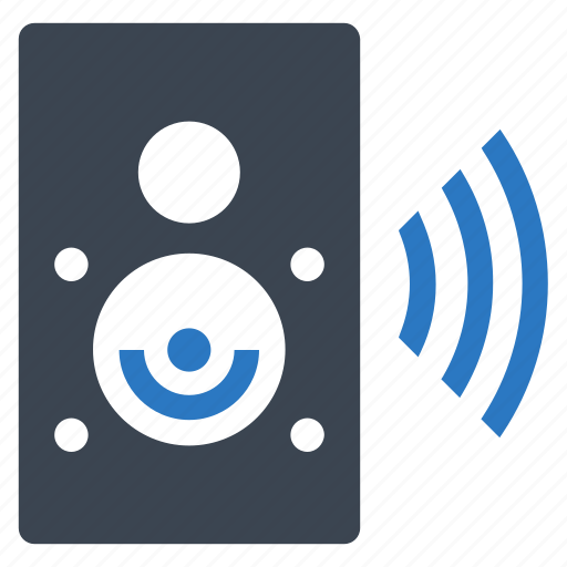 Audio, music, sound, speaker, wireless icon - Download on Iconfinder