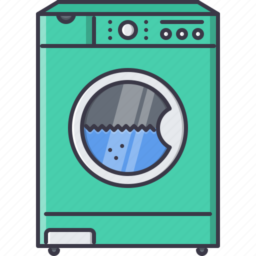 Appliances, electronics, gadget, machine, technology, washing icon - Download on Iconfinder