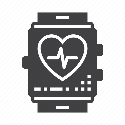 Heartbeat, smart, smartwatch, tracker icon - Download on Iconfinder