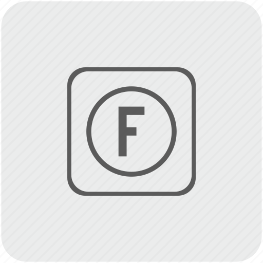 F, function, key, keyboard icon - Download on Iconfinder