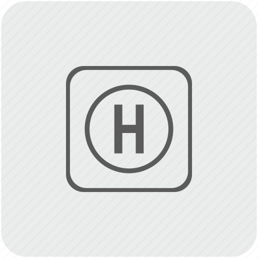 H, key, keyboard, letter icon - Download on Iconfinder
