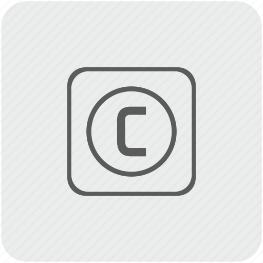C, key, keyboard, letter, virtual icon - Download on Iconfinder