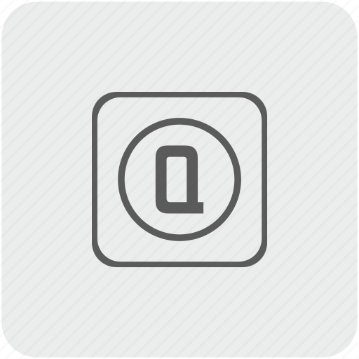 Key, keyboard, letter, q icon - Download on Iconfinder