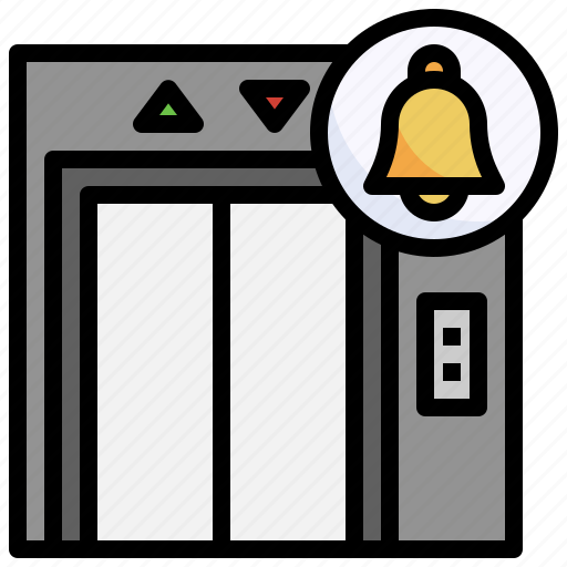 Alarm, button, bell, elevator, lift icon - Download on Iconfinder