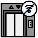 no, signal, internet, disable, wifi, elevator