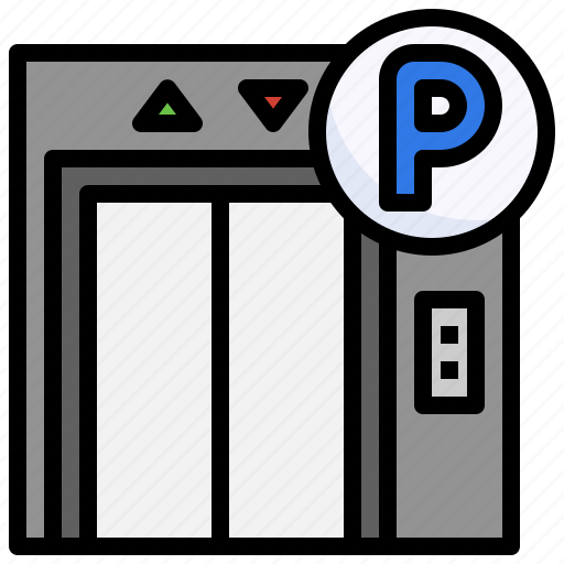 Parking, signaling, button, elevator icon - Download on Iconfinder