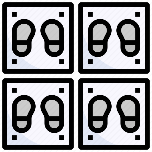 Stand, feet, signaling, signal, mark icon - Download on Iconfinder