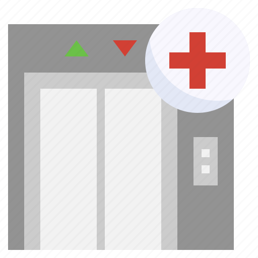 Hospital, transportation, elevator, lift icon - Download on Iconfinder