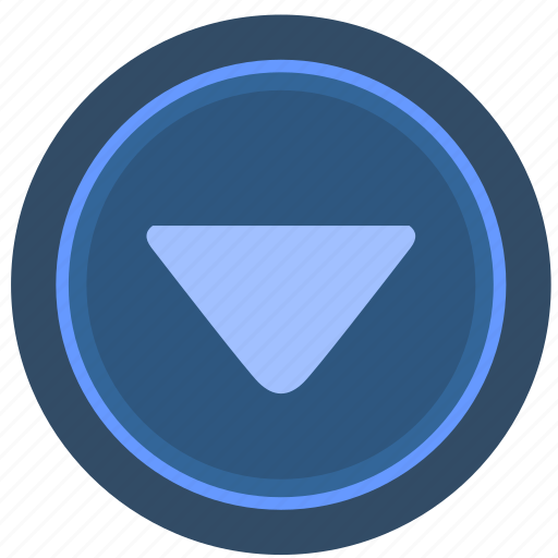 Down, arrow icon - Download on Iconfinder on Iconfinder