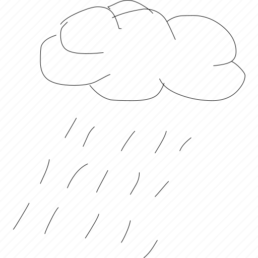 Cloud, rain, shower, storm, simplediagrams, cartoon, funny icon - Download on Iconfinder