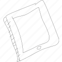 blank tablet, device, ipad, mobile, tablet, simplediagrams