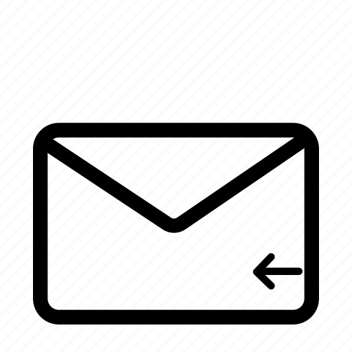 Email, previous, arrow, envelope, left, letter, message icon - Download on Iconfinder