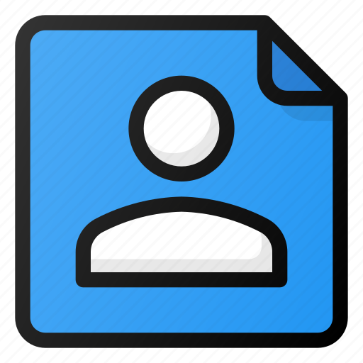 Contact, info, user icon - Download on Iconfinder