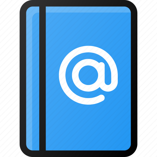 Address, book, collection, email icon - Download on Iconfinder