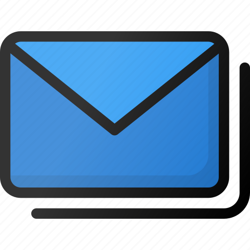 Email, envelop, mail, stack icon - Download on Iconfinder