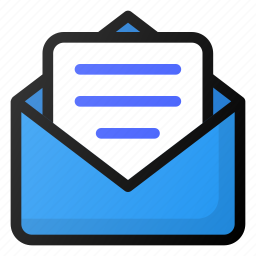 Document, email, mail, send icon - Download on Iconfinder