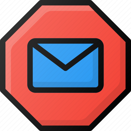 Alert, email, folder, spam icon - Download on Iconfinder