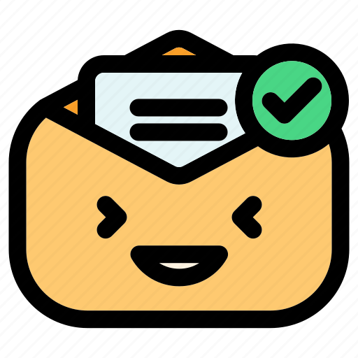 Tick, check, ok, checklist, accept, email, communication icon - Download on Iconfinder