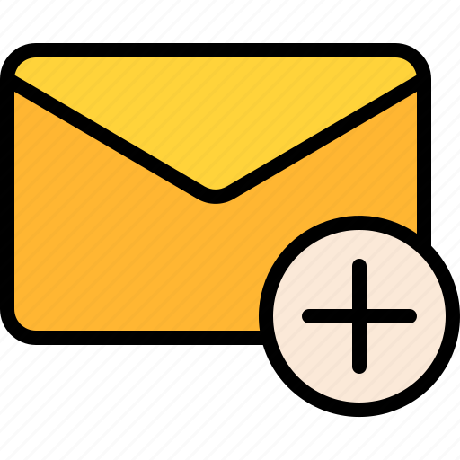 Add, email, message, communication icon - Download on Iconfinder