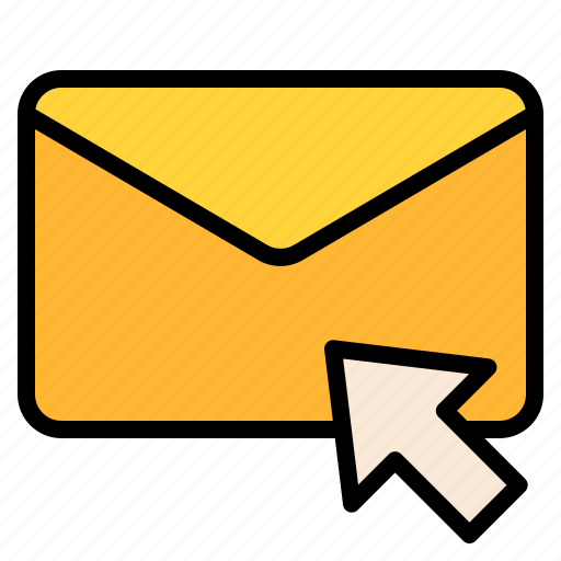 Click, email, message, communication icon - Download on Iconfinder
