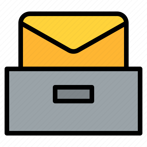 Inbox, email, message, communication icon - Download on Iconfinder