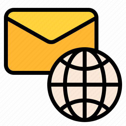 Worldwilde, email, message, communication icon - Download on Iconfinder