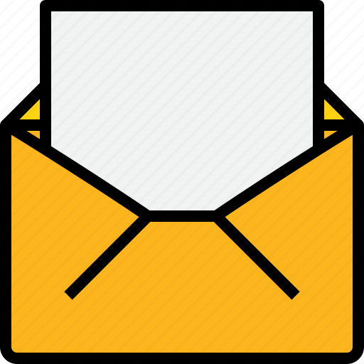 Address, communication, information, mail, mailbox, open icon - Download on Iconfinder