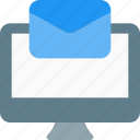 desktop, email, message, mail