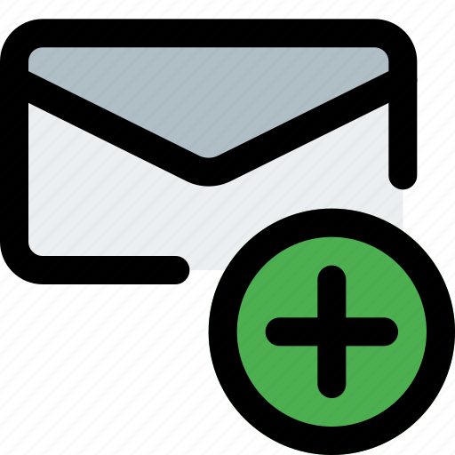 Email, add, plus, message icon - Download on Iconfinder
