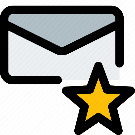 Email, favourite, letter, star icon - Download on Iconfinder