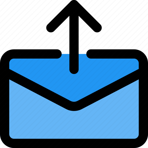 Upload, to, email, arrow, mail icon - Download on Iconfinder
