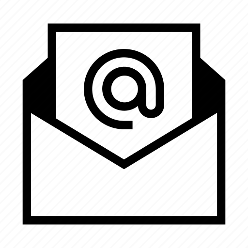 Email, at, letter, envelope icon - Download on Iconfinder
