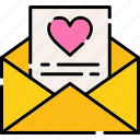 love, letter, email, envelope, heart, mail, valentine