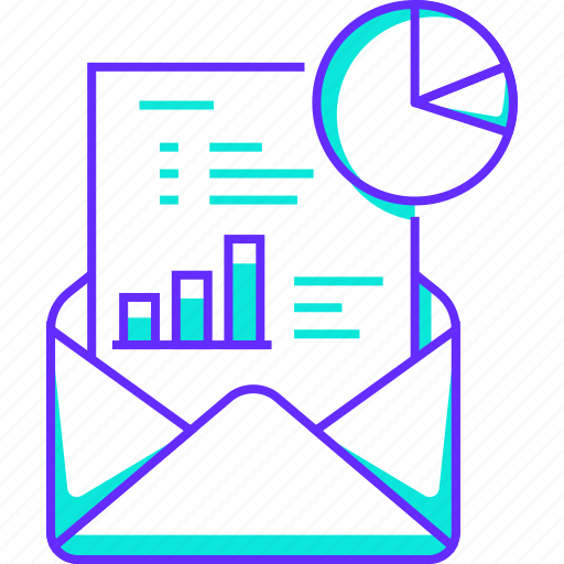 Analytics, document, email, mail, report, statistics icon - Download on Iconfinder