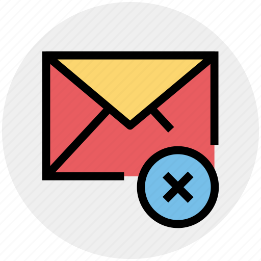 Delete, email, envelope, mail, message, remove icon - Download on Iconfinder
