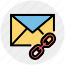 chain, envelope, letter, link, message, url