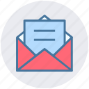 dustbin, email, envelope, letter, message, remove
