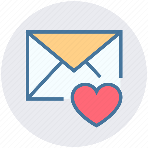Envelope, favorite, heart, letter, mail, message icon - Download on Iconfinder