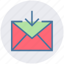 arrow, email, envelope, inbox, letter, message 