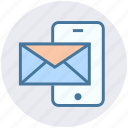 envelope, letter, mail, message, mobile