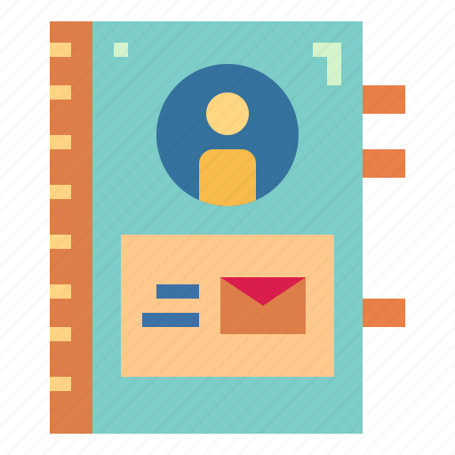 Book, communications, contact, notebook icon - Download on Iconfinder