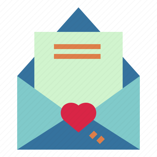 Hearts, letter, love, romantic, valentines icon - Download on Iconfinder