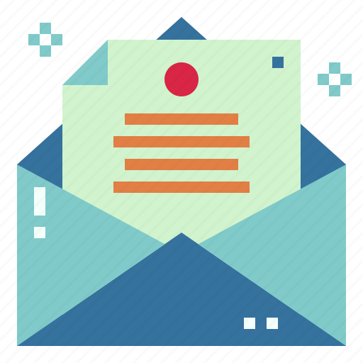 Contents, mail, message, open icon - Download on Iconfinder