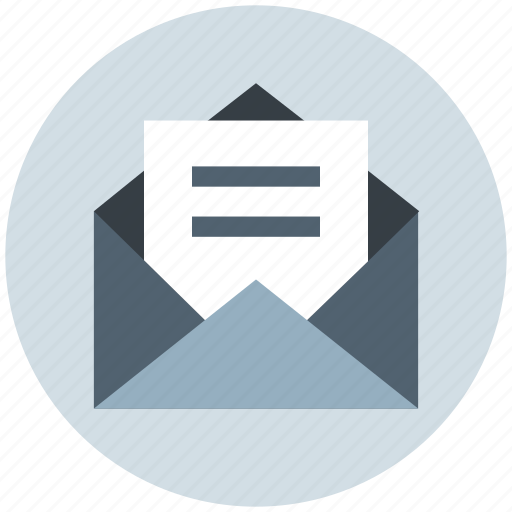 Envelope, letter, mail, message, open envelope, sheet icon - Download on Iconfinder