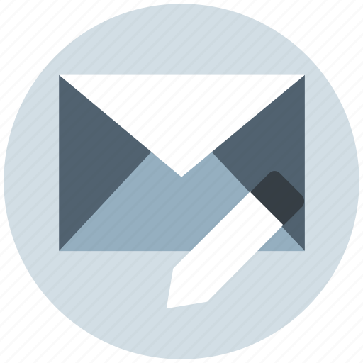 Email, envelope, letter, message, pencil, writing icon - Download on Iconfinder